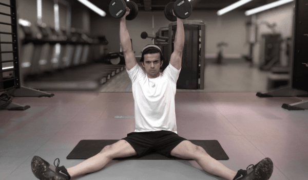 Overhead Z Press shoulder Workout