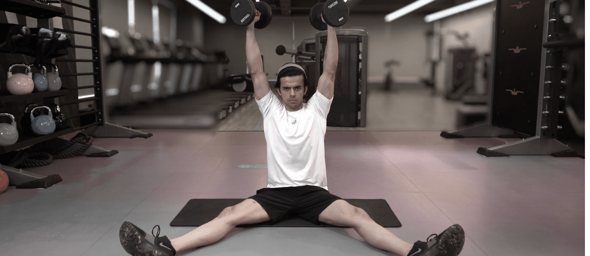 Overhead Z Press shoulder Workout