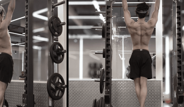 Scapular Pull Up back workout
