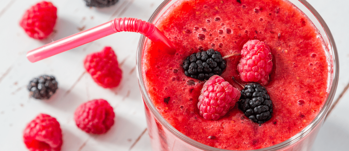 Raspberry Protein Smoothie