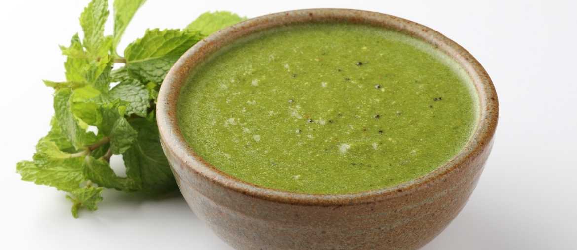 Mint and Onion Chuttney